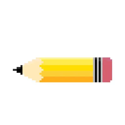 pencil pixel art